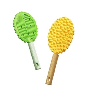 Creative Pet Durian <b>Massage</b> Comb, <b>Cat</b> and Dog Hair Removal and Cleaning Tool, Multi-functional Hair Removal and Shaving Brush - Product Image 3