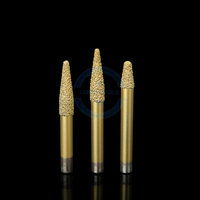 Fraise diamantée LISCA à tige de 6 mm, fraiseuse CNC, fraises à découper la pierre pour le granit