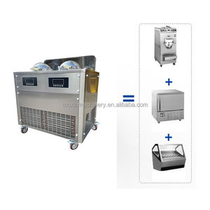Moxin Pozzetti Macchina Automatica per Gelato, Yogurt e Granita, Nuova, 2 Cilindri, Congelatore Commerciale a Colonna - Product Image 5