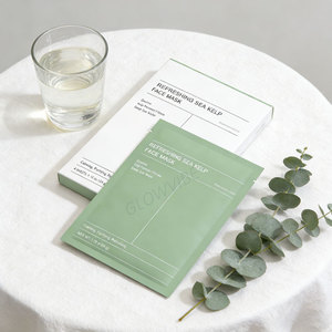 Masque Visage Coréen Hydrogel au Bio-Collagène et <span class=keywords><strong>ADN</strong></span> de Saumon, Soin Nuit Profond Éclat Dansant Anti-Rides, Marque Privée - Product Image 1