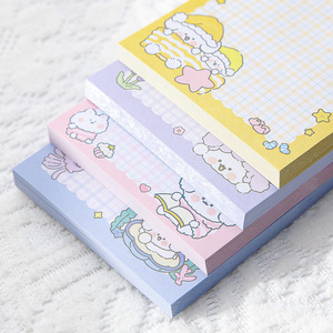 Blocs-notes adhésifs coréens Ins Big Ear Dog, style japonais, esthétiques, pour journalisation - Product Image 2