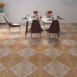 Meilleur prix Carreaux de sol en céramique Carreaux de sol en porcelaine rustique Antidérapant Design de carreaux de sol <span class=keywords><strong>Scrabble</strong></span> 300x300 pour salon et cuisine - Product Image 2