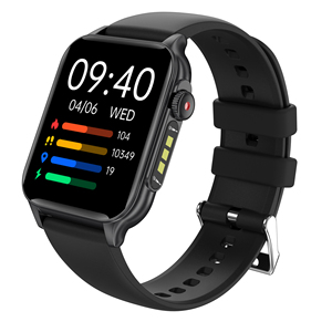 Montre connectée P6 MAX 2025 avec trois lampes de poche, écran LCD de 1,96 pouce, grand écran, alarme de fréquence cardiaque, montre connectée pour hommes et femmes - Product Image 2