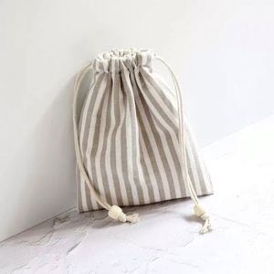 Bolsa de Algodón con Cordón de Estilo Nuevo y Diseño Personalizado, Bolsa Ecológica a Prueba de Polvo con Doble Cordón - Product Image 5