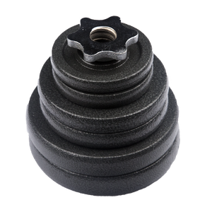 <span class=keywords><strong>Kit</strong></span> d'Équipement de Musculation Altere Pesasp Haltères de Salle de Sport Personnalisés Chromés Réglables Peints en Noir Ensemble d'Haltères en Fonte 30 kg 20 kg - Product Image 3