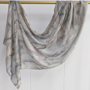 Pañuelo/Chal de Algodón Modal y Poliéster con Estampado Tie-Dye Acuarela Estilo Europeo-Americano para Primavera, Ideal para el Mercado del Sudeste Asiático - ¡Gran Venta! - Product Image 5