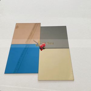 EX107 JIS Standard PVD Colored <b>Mirror</b> Stainless Steel Decorative <b>Sheet</b> Wall Plate 201/304/316 Surface Finish No.4 Thickness - Product Image 4