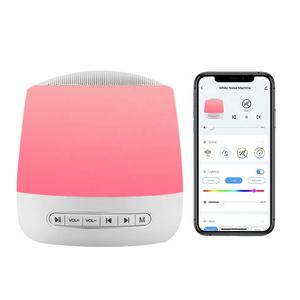 Machine à bruit blanc Réveil pour bébé 34 sons apaisants Entraîneur de sommeil Contrôle par application pour enfants Chambre d'enfant Chambre à coucher - Product Image 1