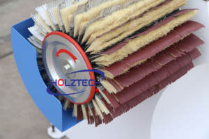 DTW-120A Pequeña máquina pulidora manual para madera, máquina lijadora de cepillo para madera maciza, lijadora de superficies de imprimación - Product Image 5