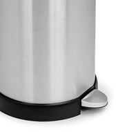 Poubelles rondes en acier inoxydable pour produits métalliques, poubelle de cuisine