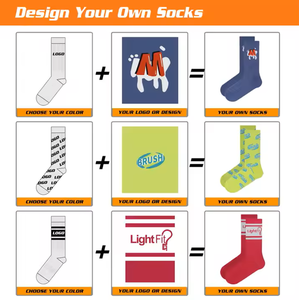 Chaussettes de sport de haute qualité avec logo personnalisé, couleur et taille Chaussettes en fibre de bambou pour une utilisation décontractée et les activités de plein air - Product Image 5