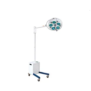 Hospital móvil quirúrgico LED Luz de funcionamiento AC DC cirugía Lámpara sin sombras