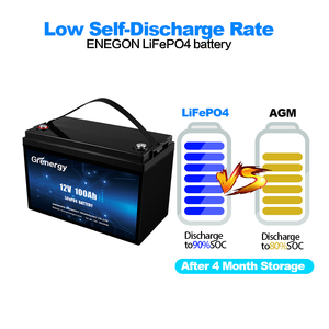 Grenergy Smart APP 12,8 V 200Ah LiFePO4 batería incorporada BMS 2560Wh batería de litio 10 años de vida útil batería de litio 12V 100Ah - Product Image 5