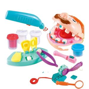 Zhengguang Kit de jeu de rôle de dentiste pour l'apprentissage précoce, avec modèle de dents et kit médical, en plastique - Product Image 1