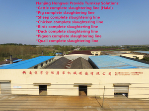 Vaca sacrificio equipo matadero delantal lavadora - Product Image 4