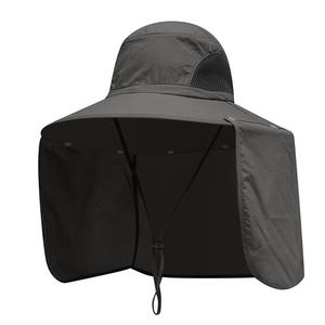Chapeau de pêcheur de protection UV d'été à séchage rapide Chapeau de soleil extérieur pour hommes et femmes pour la pêche à l'alpinisme en nylon durable - Product Image 5