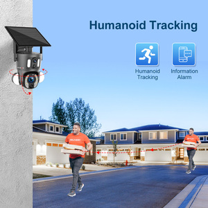 LS VISION 2024 Venta caliente 4K WIFI Cámara Solar 4G <span class=keywords><strong>SIM</strong></span> 10X Zoom óptico Batería solar Cámara Dual View Night Vision PTZ Cámara - Product Image 4