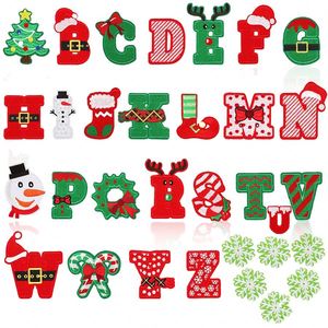 Quick Delivery New Iron on Christmas Theme Letter Patches for Decoration - Product Image 2