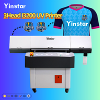 Yinstar kustom 3D TPU Logo Transfer panas lencana UV mesin Printer Flatbed