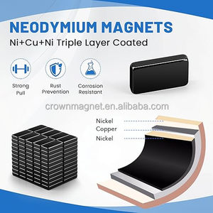 Imán súper fuerte N35, bloque magnético de neodimio NdFeB, imanes potentes para refrigerador, 20*10x3, 20*10x5, 50*10x10mm - Product Image 4