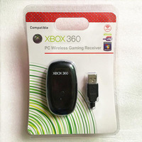 Receptor de Control Inalámbrico para XBOX360, Gamepad con Material ABS y Botón Lineal para Adaptador de Conexión 360/PC