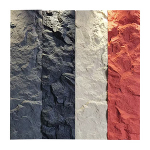 Pu Đá Lớn Trọng Lượng Nhẹ Da Hội Đồng Quản Trị Châu Âu Polyurethane Bên Ngoài Bức Tường Gạch Cho Biệt Thự Sân Cho Khách Sạn Nền Tường - Product Image 6