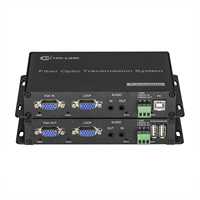 VGA Extender Über Glasfaser-Converter für DVR/NVR und PC