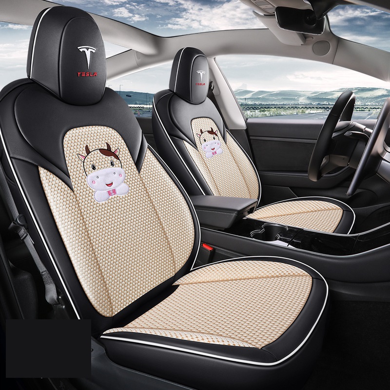 2022 индивидуальные роскошные чехлы для автомобильных сидений из ледяного шелка 5d