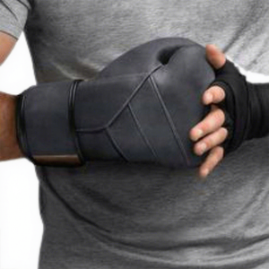 Gants de kickboxing MMA professionnels, extérieur en PU doré, sangle de poignet à boucle, doigts entièrement couverts, personnalisables, haute qualité, MUDASSAR SPORTS - Product Image 4