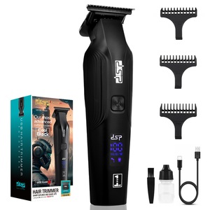 DSP Hair Trimmer 91509 USB Rechargeable Electric Clipper For Home Use With Built In <b>Battery</b> And <b>LED</b> Display - Product Image 1