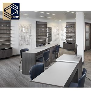 Eyewear Display Stand Optical Showroom Counter Design Glass Display Cabinet Retail Sunglasses Shop Decoration