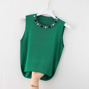 2025 mới thời trang Tank Top dệt kim yếm trong giản dị đi ra ngoài Tops - Product Image 4