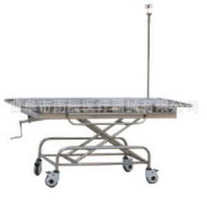 All Stainless Steel <b>Laundry</b> Cart 1050x820x890mm Durable Hospital <b>Trolley</b> For Medical Units - Product Image 4