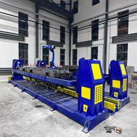 Robots de haz de fabricación de acero estructural inteligente Industrial Mig/Tig/Laser/ Arc, máquina de soldadura, precio automático con riel