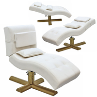 Moderne Professionelle Massageliege in Rosa-Gold für Salons, Luxuriöse Schönheitsliege, Beste Massageliege
