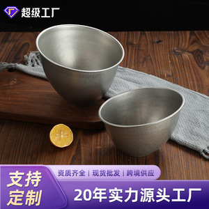 Stainless Steel Lettuce Bucket 12565 Durable Solid Color Bowl For Hotel Food Party Use - Product Image 5