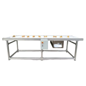 Nastro Trasportatore Industriale in PVC Bianco di Grado Alimentare, Dimensioni Personalizzate per Linee di Assemblaggio Frutta - Product Image 1