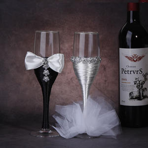 <span class=keywords><strong>Coupe</strong></span> en verre à <span class=keywords><strong>vin</strong></span> de mariage créatif de style occidental - Product Image 1