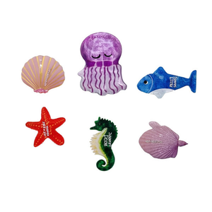 Fermagli per capelli a forma di conchiglia 600 pezzi Ref48283 Accessori per bambini a tema oceano - Product Image 1
