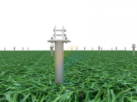 Panneau solaire de serre agricole chinois, structure à montage sur le sol pour système d'énergie solaire, livraison gratuite