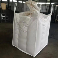 Sac en vrac tissé en PP FIBC 1 tonne 1,5 tonne Jumbo Big Bag Super Sack 4 boucles Conteneur robuste pour sable, ciment, agriculture