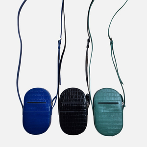 OEM ODM personalizzato goffrato modello di coccodrillo in vera pelle da donna con <span class=keywords><strong>cellulare</strong></span> a tracolla borse a tracolla da donna Mini borse da donna - Product Image 1