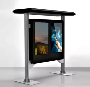 Máquina <span class=keywords><strong>de</strong></span> Publicidad Exterior con Pantalla Táctil <span class=keywords><strong>de</strong></span> 55 Pulgadas, Marco <span class=keywords><strong>de</strong></span> Aluminio, Resistente al Agua y al Polvo, para Uso en Agencias - Product Image 2