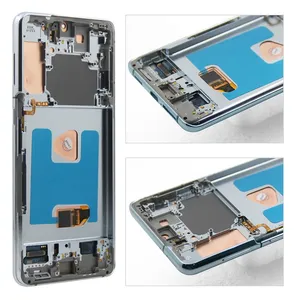 Display Lcd per telefono cellulare Incell/OLED per Samsung <span class=keywords><strong>Galaxy</strong></span> <span class=keywords><strong>S21</strong></span>/<span class=keywords><strong>S21</strong></span> Plus/FE/Ultra LCD Touch Screen Pantalla Assembly con cornice - Product Image 2