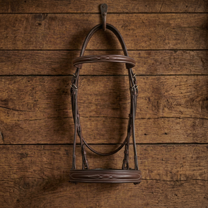 Bridons pour chevaux en cuir pleine fleur de qualité supérieure, fabricant d'équipements équestres en gros de Divine International - Product Image 1