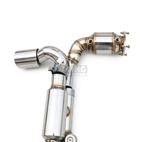 Système d'échappement à soupape haute performance en acier inoxydable pour Porsche 997 Cat Back Exhaust Valve Turbo 3.6T 2006-2012