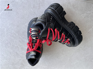 Q8338-2025 Trend PU Deri <span class=keywords><strong>Punk</strong></span> Ayakkabılar Kalın Platform Kadın Ayakkabıları Yüksek Tabanlı Ayakkabılar - Product Image 5