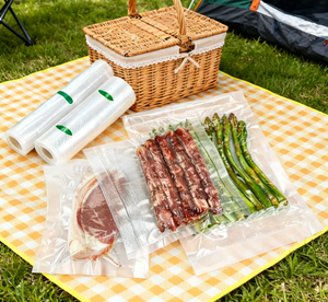 Bolsas de Vacío para Alimentos, Sellables con Calor, con Logotipo Personalizado, de Polietileno, con Sellado Hermético de Calidad - Product Image 1