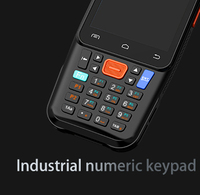 Terminal Portátil PDA Resistente IP67 con Android 15, Pantalla de 4 Pulgadas, Lector de Códigos QR 1D y 2D, NFC, 4G, Escáner de Códigos de Barras, en Existencia