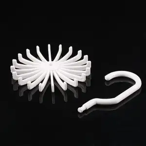 360 Degree Rotating Tie Hanger Tie Rack Hanger Adjustable Belt Scarf Plastic Holder Accessories Giftscreative Gifts